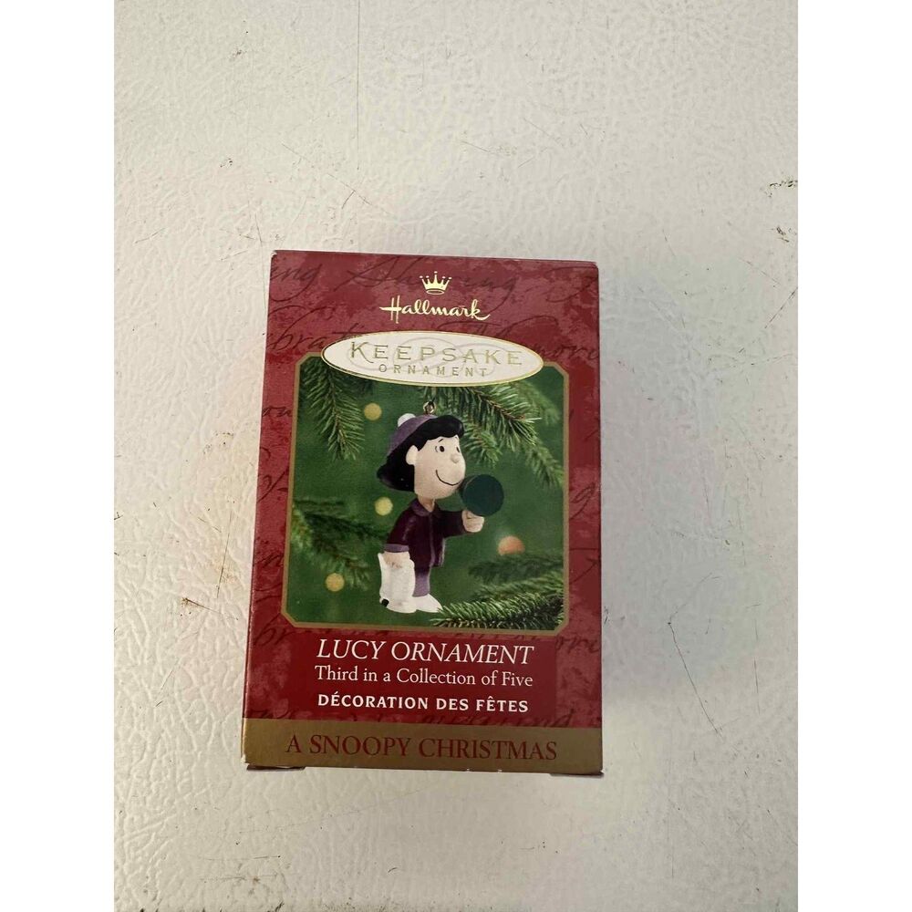 Hallmark Keepsake A Snoopy Christmas Lucy Ornament 3 of 5